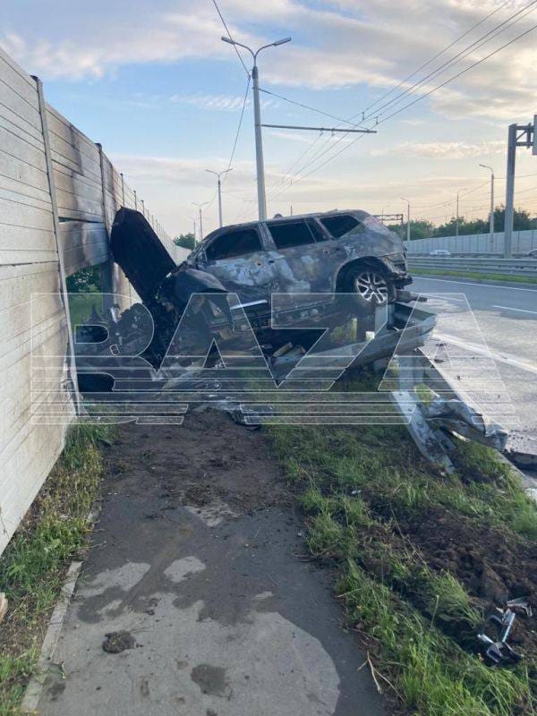 В Симферополе взорвался автомобиль с помощником «вице-премьера» оккупированной Запорожской области — Baza