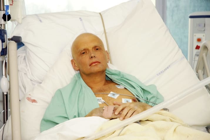 Александр Литвиненко на смертном одре