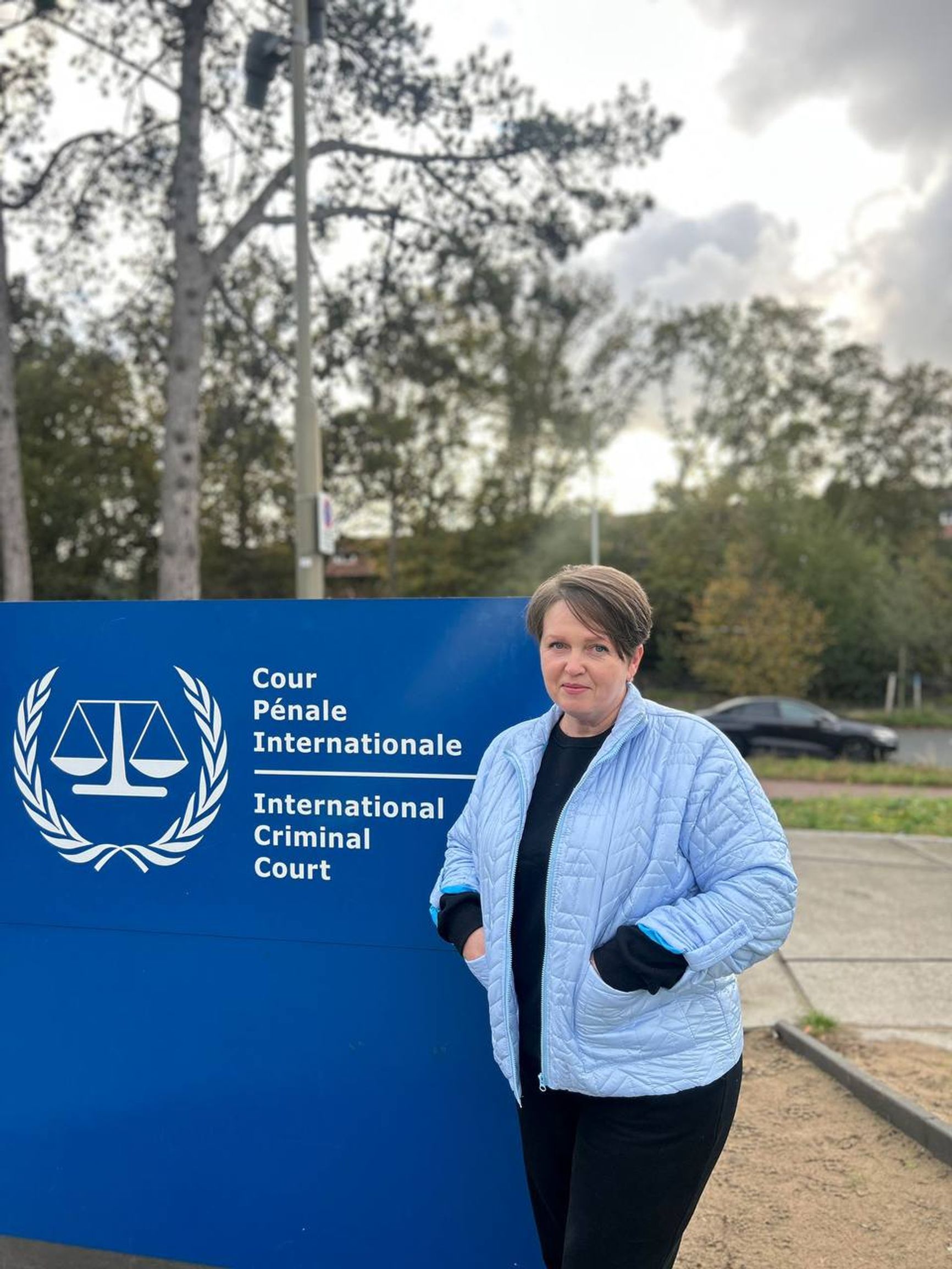 Олена Ягупова в Гааге