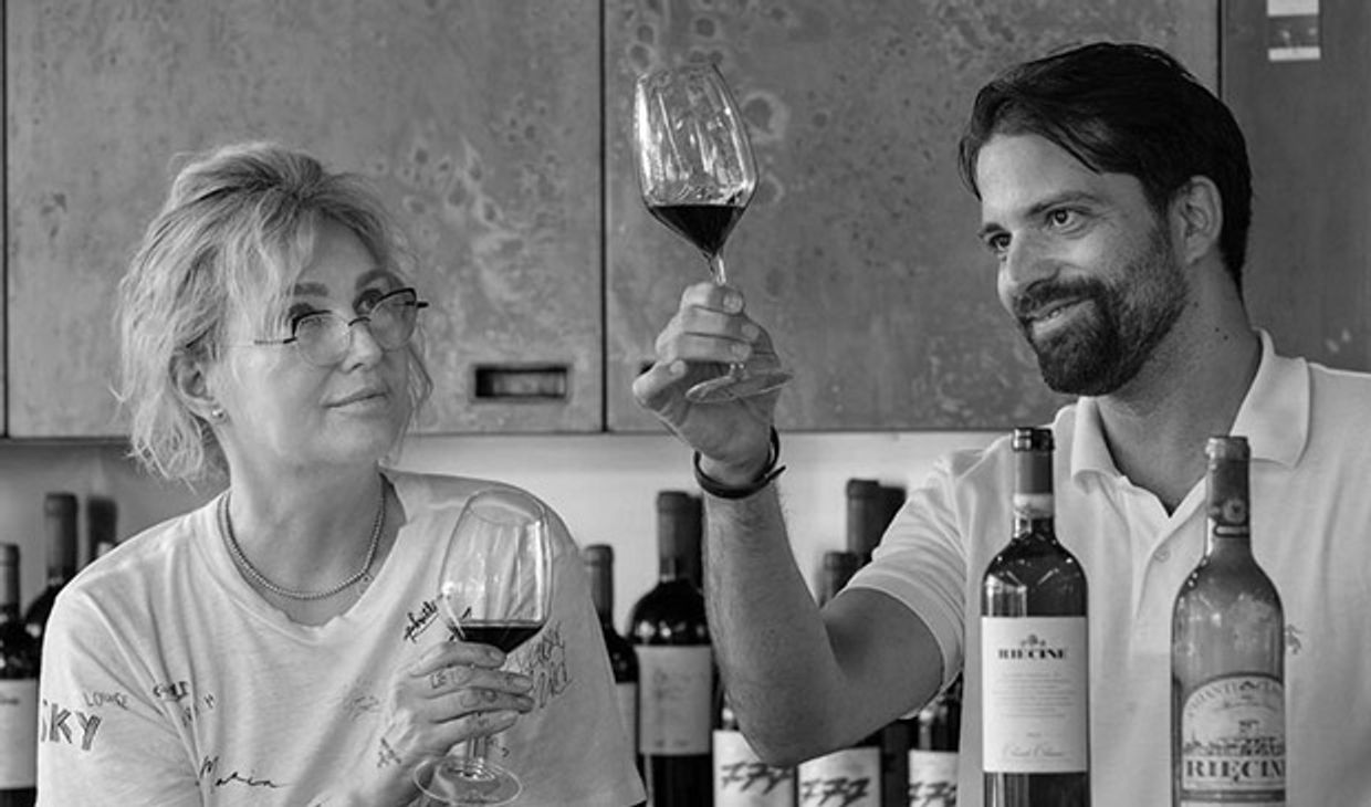 Светлана Франк и Алессандро Кампателли