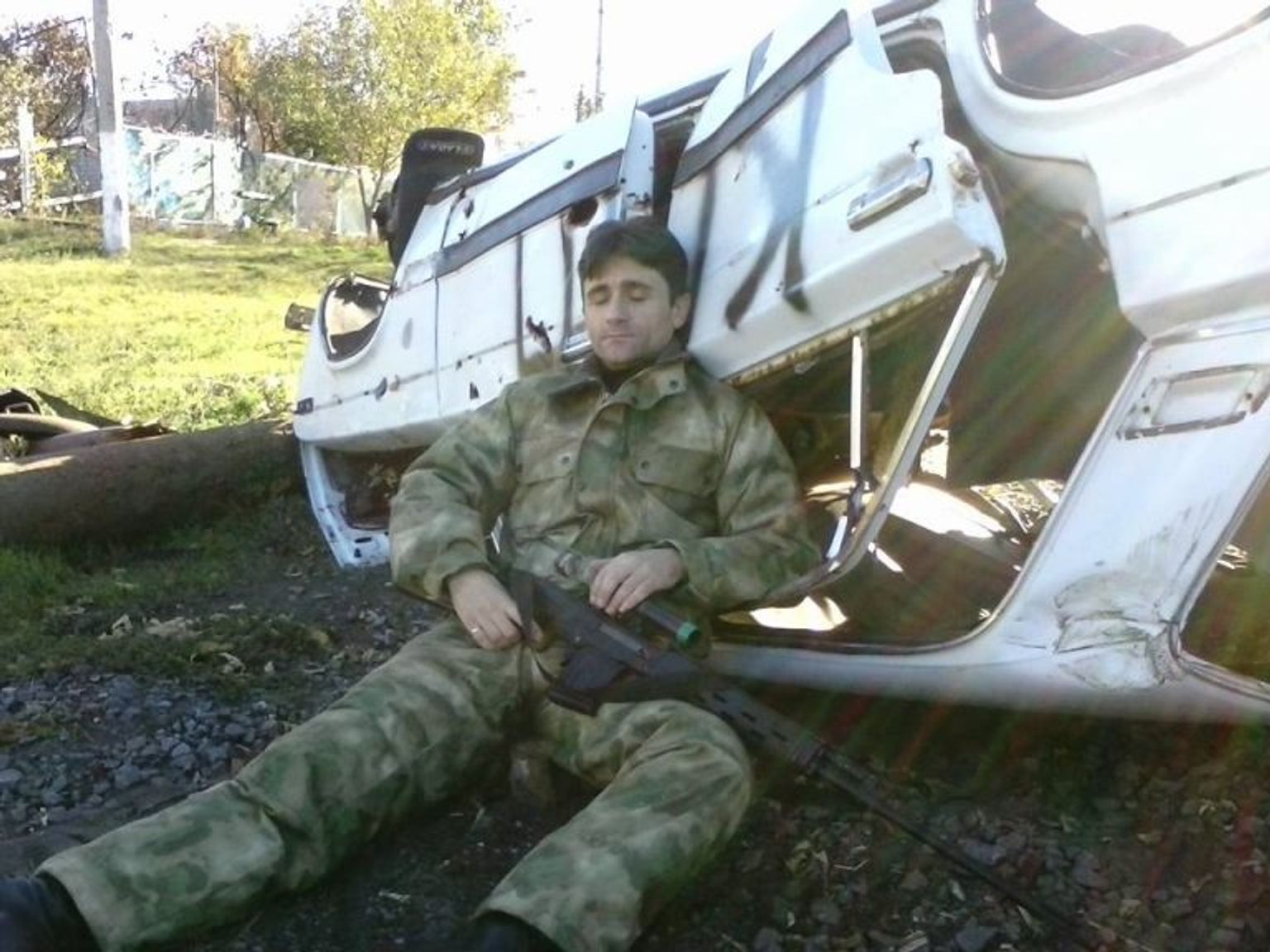 Деян Берич на Донбассе